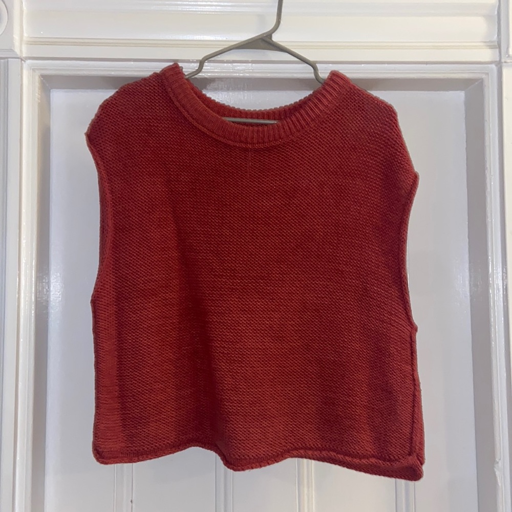 FREE PEOPLE top red